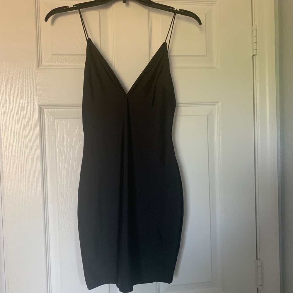 NWT Black bodycon dress - small